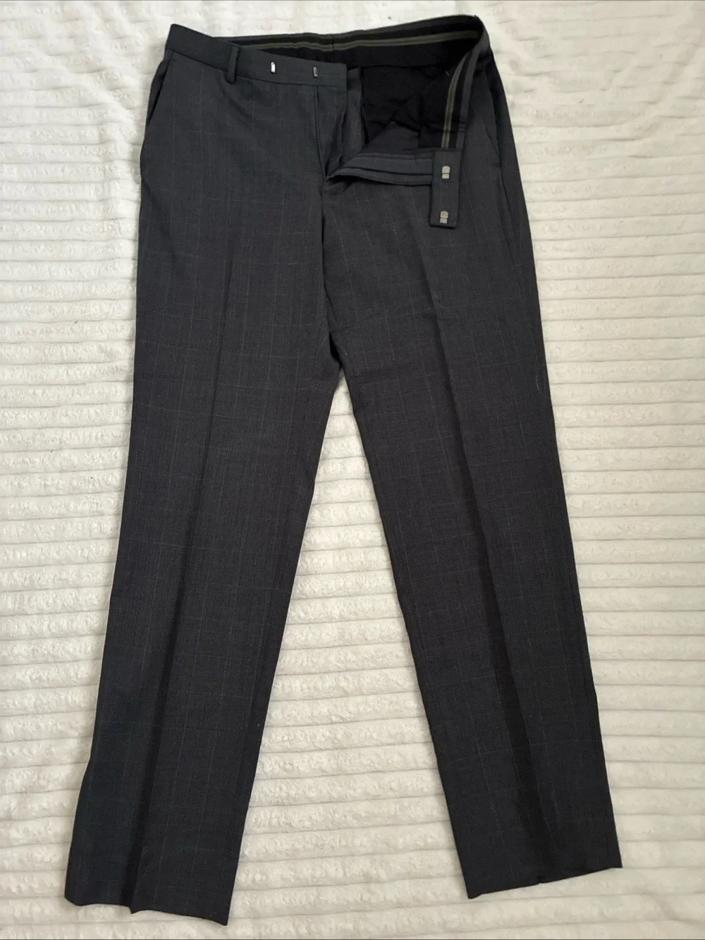 Zzegna Drop 7 Wool Plaid Suit